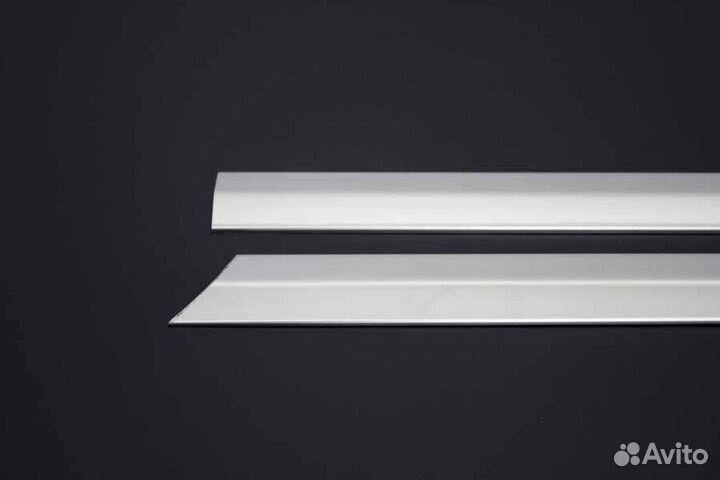 Молдинги дверей Opel Vectra C 2002-2008 (нерж.)