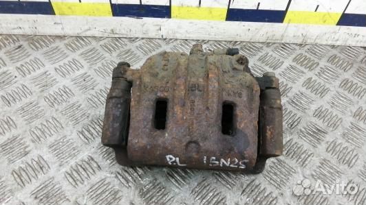 Суппорт тормозной передний левый KIA sorento 1 (1B