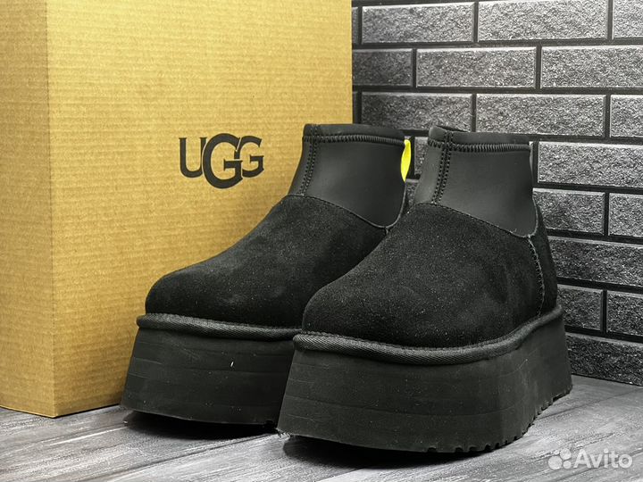 Угги Женские UGG Classic Mini Dipper на платформе