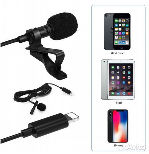 Конденсаторный микрофон Nohon для iPhone lightning