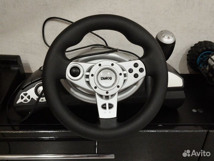 Игровой руль dialog 14vr