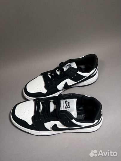 Кроссовки Nike Dunk Low pro SB Black White