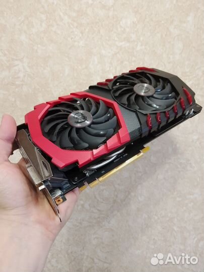 Видеокарта MSI Gtx geforce 1060.3gb(идеал)
