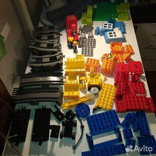 Lego duplo поезд с железной дорогой 10508