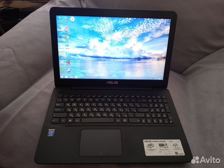 Ноутбук asus X554LJ процессор i3, память 8гб