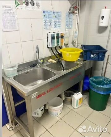 Продаю мойка 2-х секц из нержавеющей стали Б/У