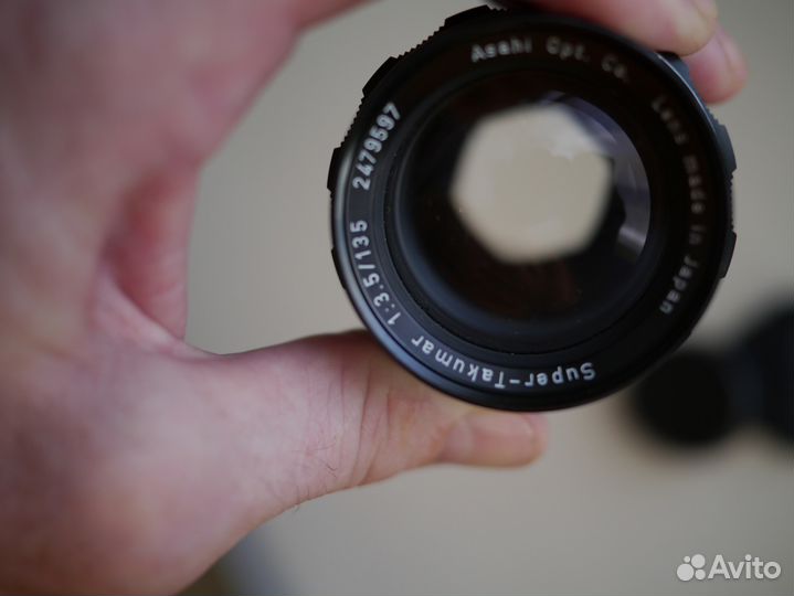 Портретник asahi pentax 135mm M42