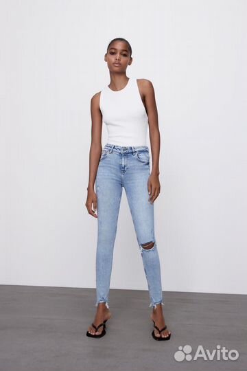 Джинсы женские zara 34