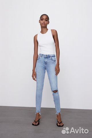 Джинсы женские zara 34