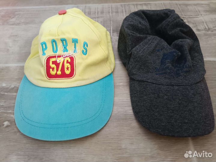 Кепки и тонкие шапочки на подростка 8-10 лет