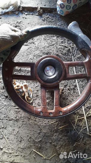 Спортивный руль на ваз