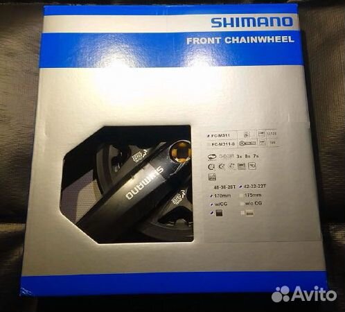 Новая система Shimano FC-M311 (оригинал)