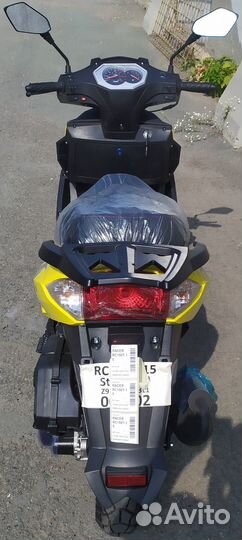 Скутер Racer RC150T-15 Stells жёлтый