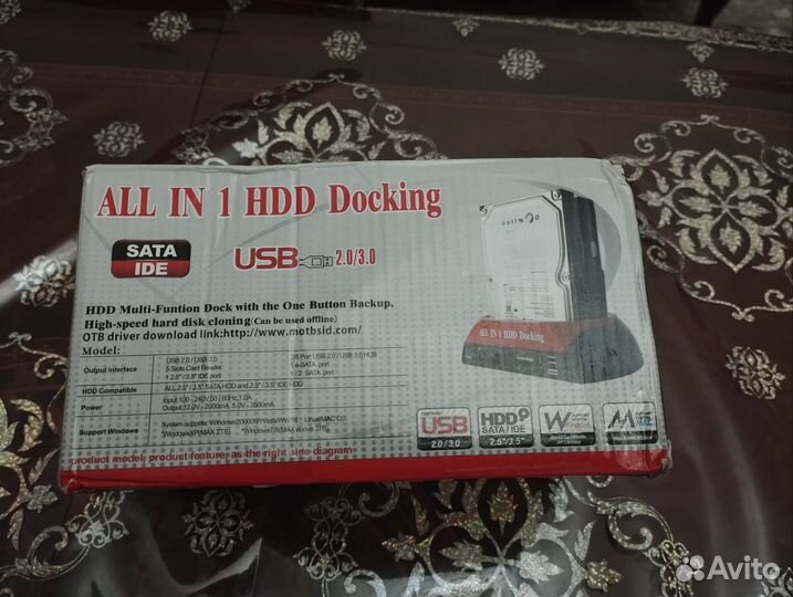 Док станция для всех типов hdd