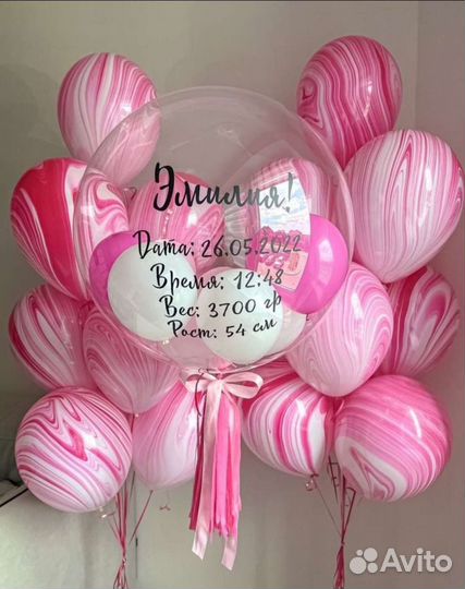 Гелиевые и воздушные шары