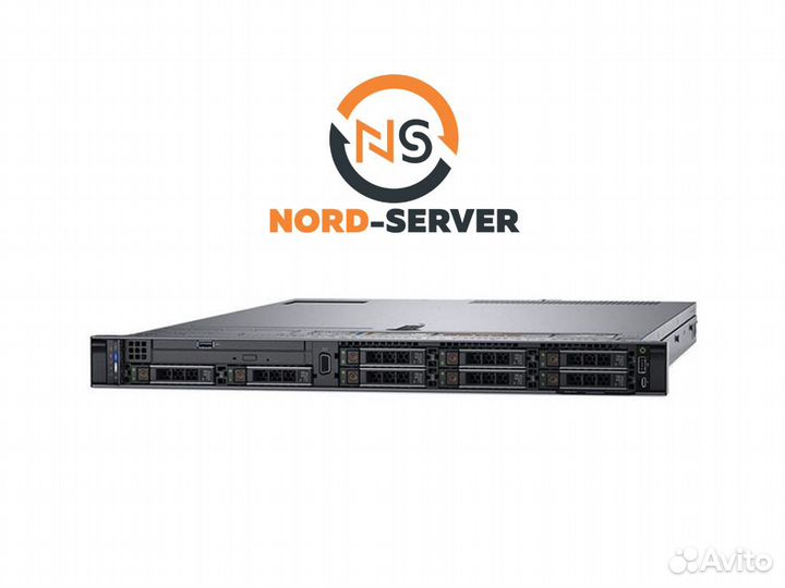 Сервер dell R640 8SFF 2x Gold 6138 320GB