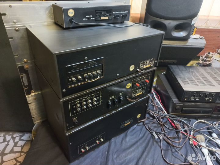 Усилитель с тюнером и декой trio KA-3100G