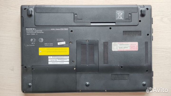 Ноутбук Sony Vaio PCG-71812V