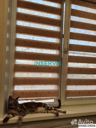 Рулонные шторы на балкон