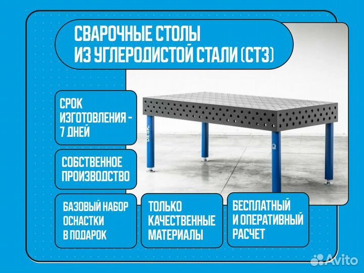 Сварочный стол 3d от производителя с доставкой
