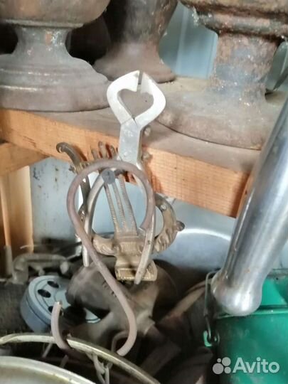 Кочерга для русской печи старинная