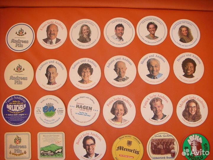 Коллекция пивных подставок в Москве, бирдекели