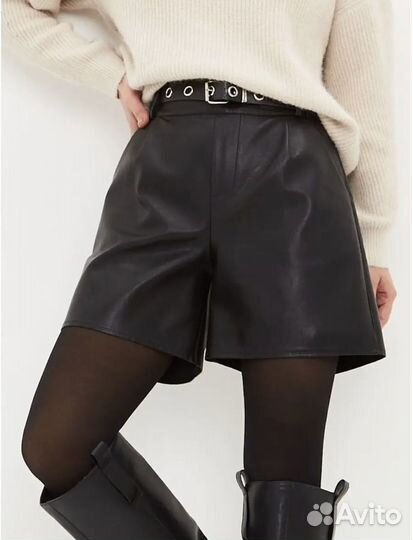 Шорты эко кожа, новые, 44-46 (S, M)