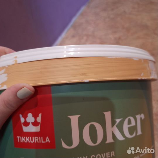 Краска Joker Tikkurila 9л колерованная (Финская)