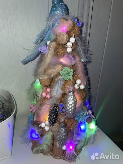 Елка ручная работа