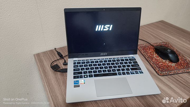Ноутбук msi modern 14