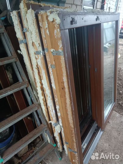 Деревянные окна со стеклопакетом бу