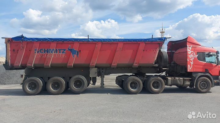 Полуприцеп самосвальный Schmitz Cargobull S.KI Heavy строительный, 2006