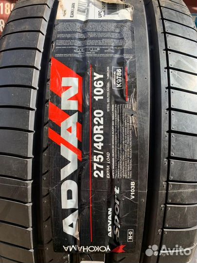 Yokohama Advan Sport V103B 275/40 R20 106Y