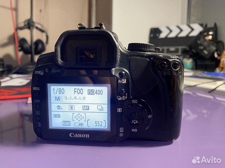 Фотоаппарат canon 400d объектив efs 18-55mm