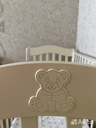 Детская кроватка с маятником Гандылян Ванечка