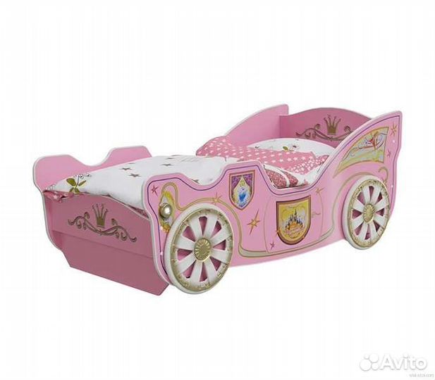 Кровать карета принцесса