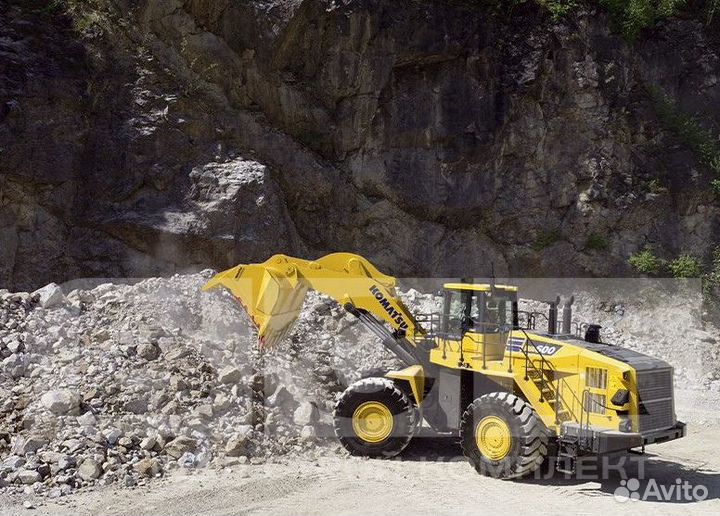 Фронтальный погрузчик Komatsu WA600-6, 2023