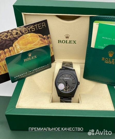 Мужские часы Rolex Milgauss Label Noir