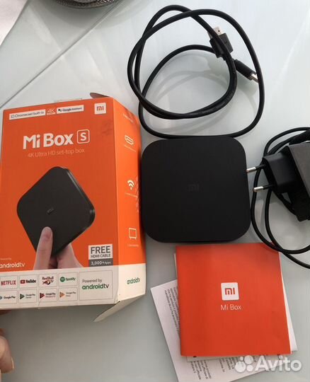 Tv приставка Xiaomi Mi Box S 4K