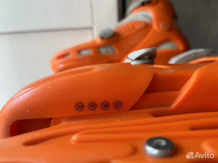 Роликовые коньки раздвижные 34-37