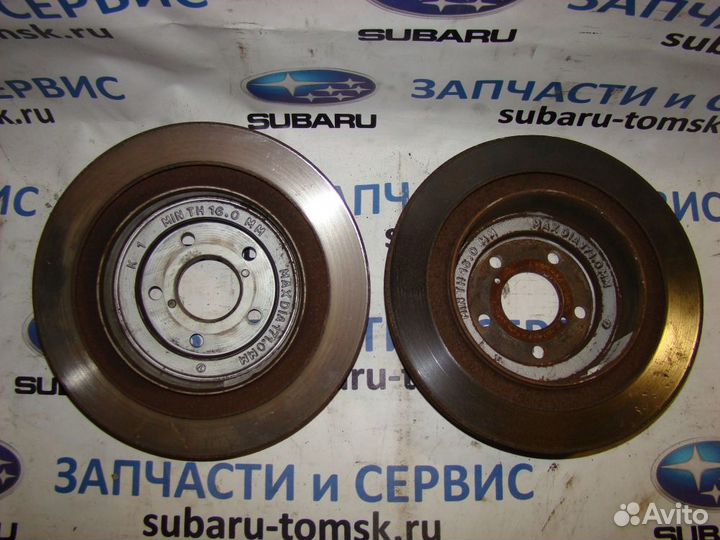 Диск тормозной R BE5-2000г. (Тормозная система, То