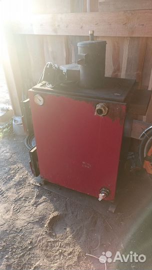 Твердотопливный котёл 