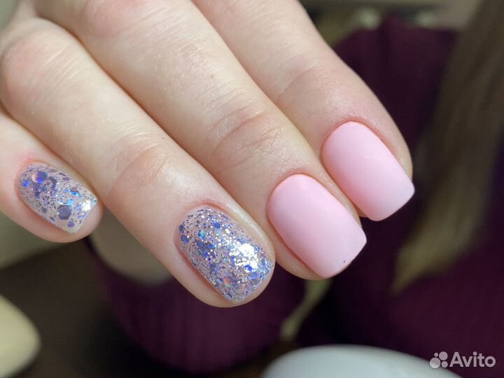 Маникюр Наращивание ногтей, покрытие гель-лаком