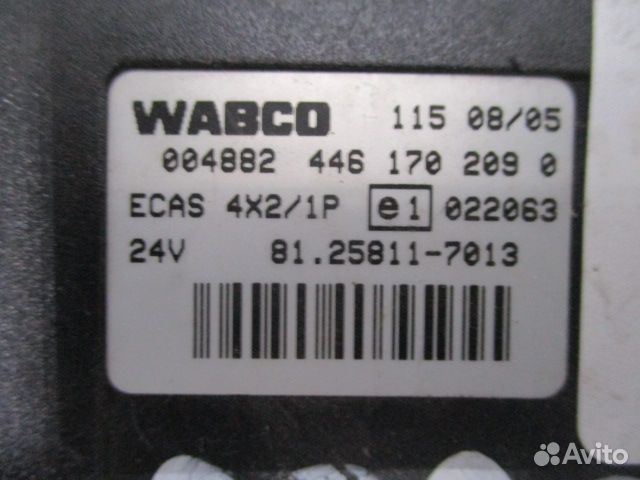 Блок управления ecas 4x2/1P MAN 81258117018