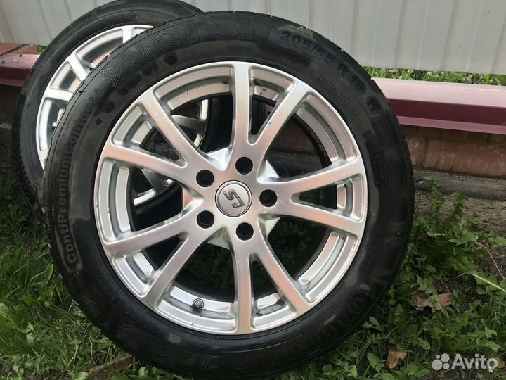 Летняя резина 205 55 r16 4 шт