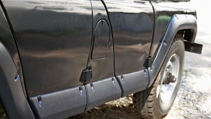 Расширители арок на УАЗ хантер, молдинги кузова
