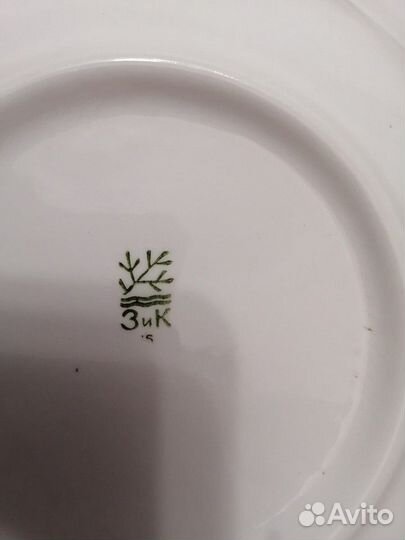 Антикварное блюдо зик 