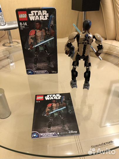 Lego Star Wars 75116, 75524 buildable figures