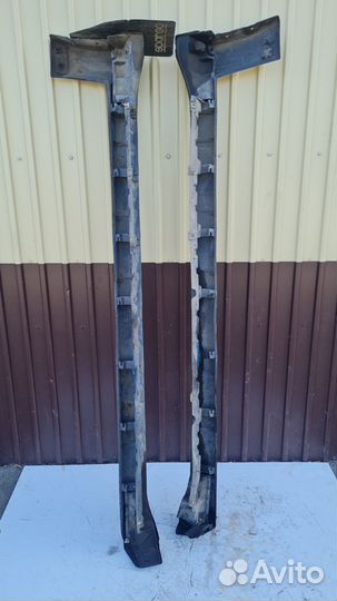 Накладка порога Mitsubishi Outlander 1