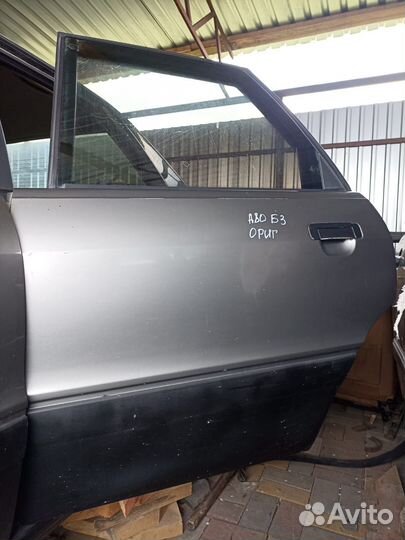 Ауди 80 дверь задняя левая серая